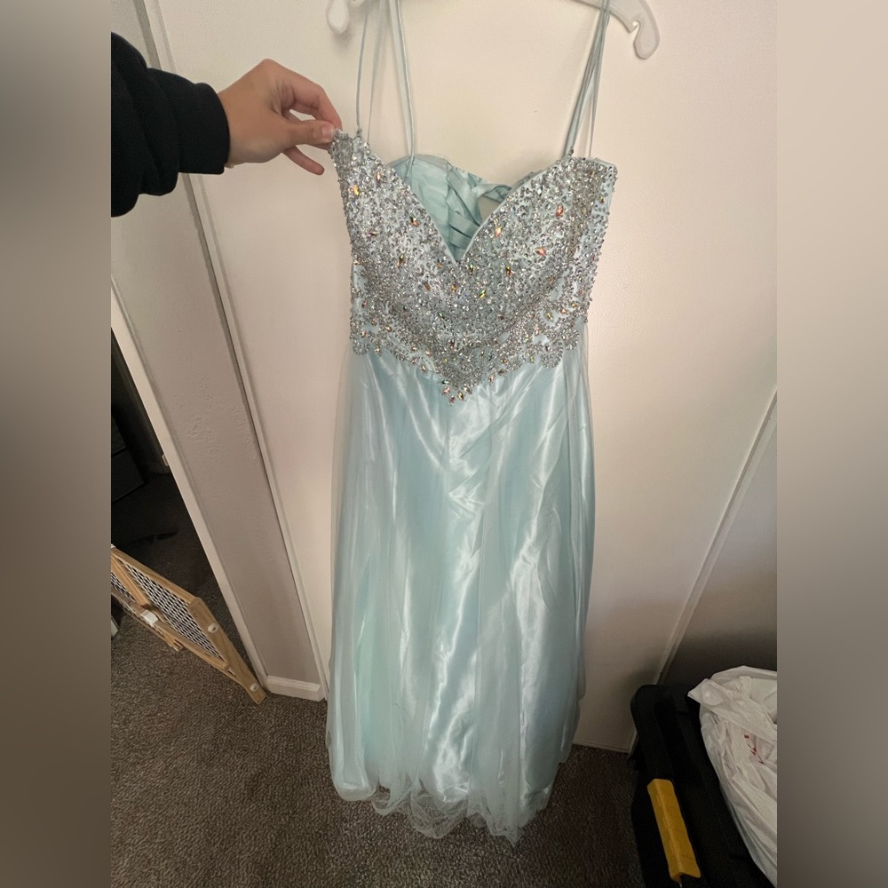Light Blue Prom Dress 2X